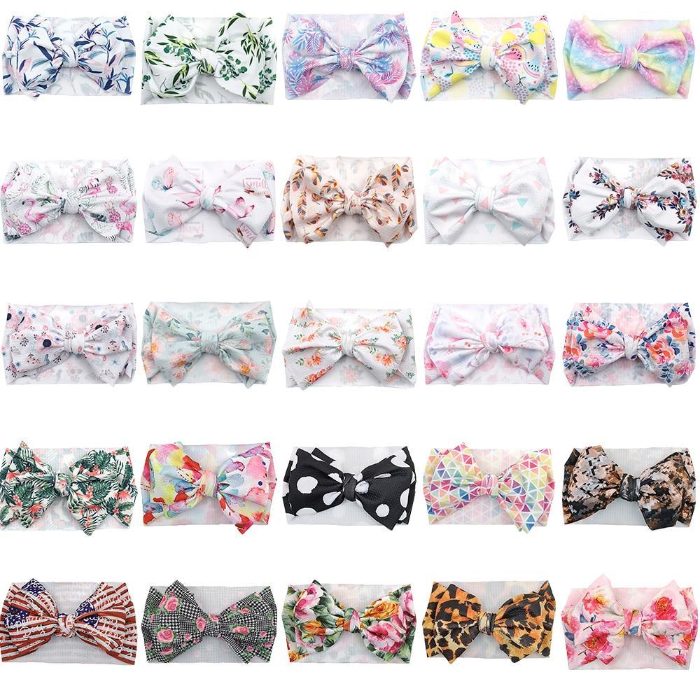 Conjunto de 3 Diademas de Lujo Hechas a Mano para Niñas con Lazos Grandes