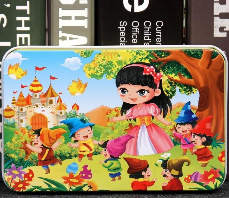 Puzzle en bois cartoon d'animaux de 60 pièces pour enfants