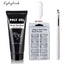 Kit de Poly Gel pour Nail Art Français avec Pinceau UV et Conseils d'Ongles