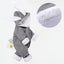 Combinaison Bébé Charmante avec Oreilles de Lapin - Jumpsuit en Coton