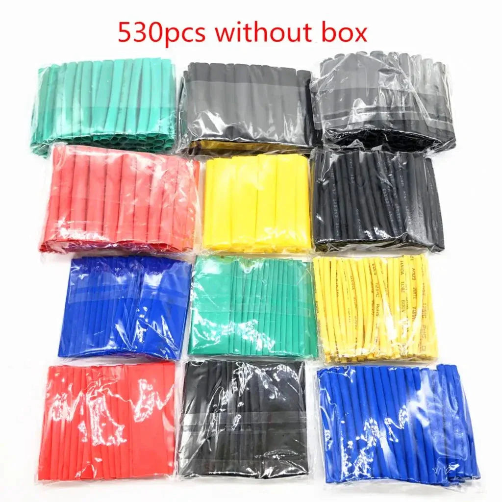 Kit de Tubes Thermorétractables - 127-750pcs Isolation Thermorésistante
