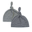 Adorable 2-Piece Baby Cap Set - 100% Cotton for All Seasons - Korvel
