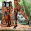 Ensemble de vêtements de sport Love Horse imprimé en 3D