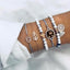Elegant Elephant Tree of Life Tassel Bracelet Set - Luxury Jewelry for Women - Korvel