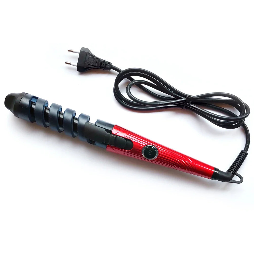 Magic Pro Hair Curlers Electric Curl Ceramic Spiral Hair Curling Iron Wand Salon Hair Styling Tools  Hair Wand Curler Iron - Korvel