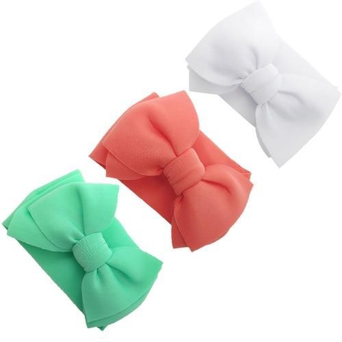 Ensemble de Turbans et Bandeaux Élégants pour Filles - 3 Pièces