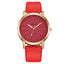 Montre de mode pour femmes en cuir de luxe à quartz