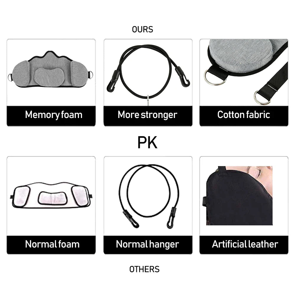 Juego de Hamaca para Cuello Portátil para Relajación y Comodidad