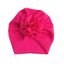 Cute Flower Turban Beanie Hat for Infants and Toddlers