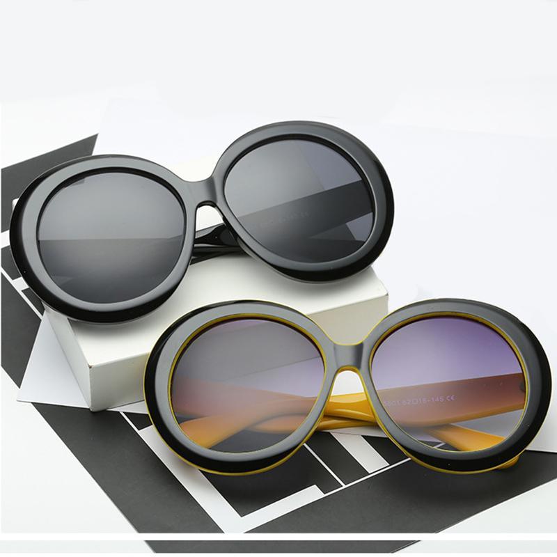 Luxury Round Oversized Vintage Sunglasses for Women