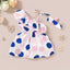 Robe sans manches à pois mignonne pour bébé fille avec ensemble de bandeau