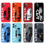 Coque de téléphone noire premium pour modèles d'iPhone