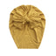 Elegant Cotton Turban Beanie for Newborns