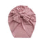 Elegant Cotton Turban Beanie for Newborns
