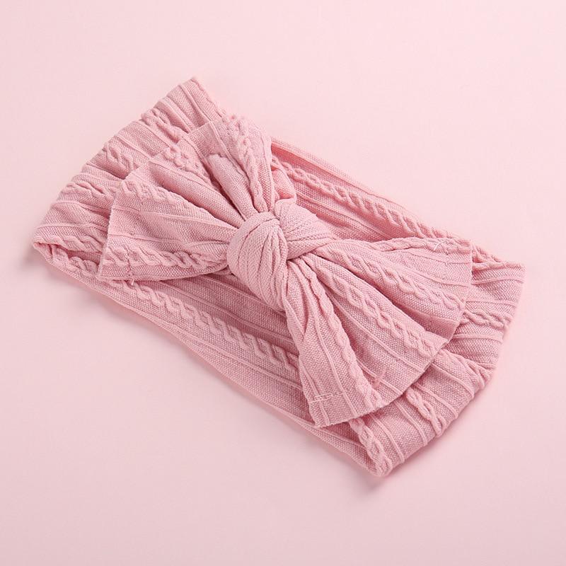 Bandeau pour bébé moderne fait main - Bonnet en coton doux pour filles