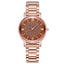 Montre de Luxe Femme en Or Rose STEVVEX avec Accents en Diamant