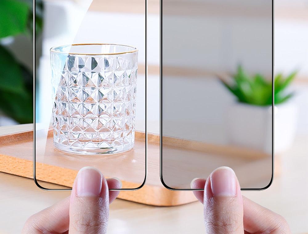 Protecteur d'écran en verre trempé premium pour iPhone