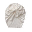 Elegant Cotton Turban Beanie for Newborns