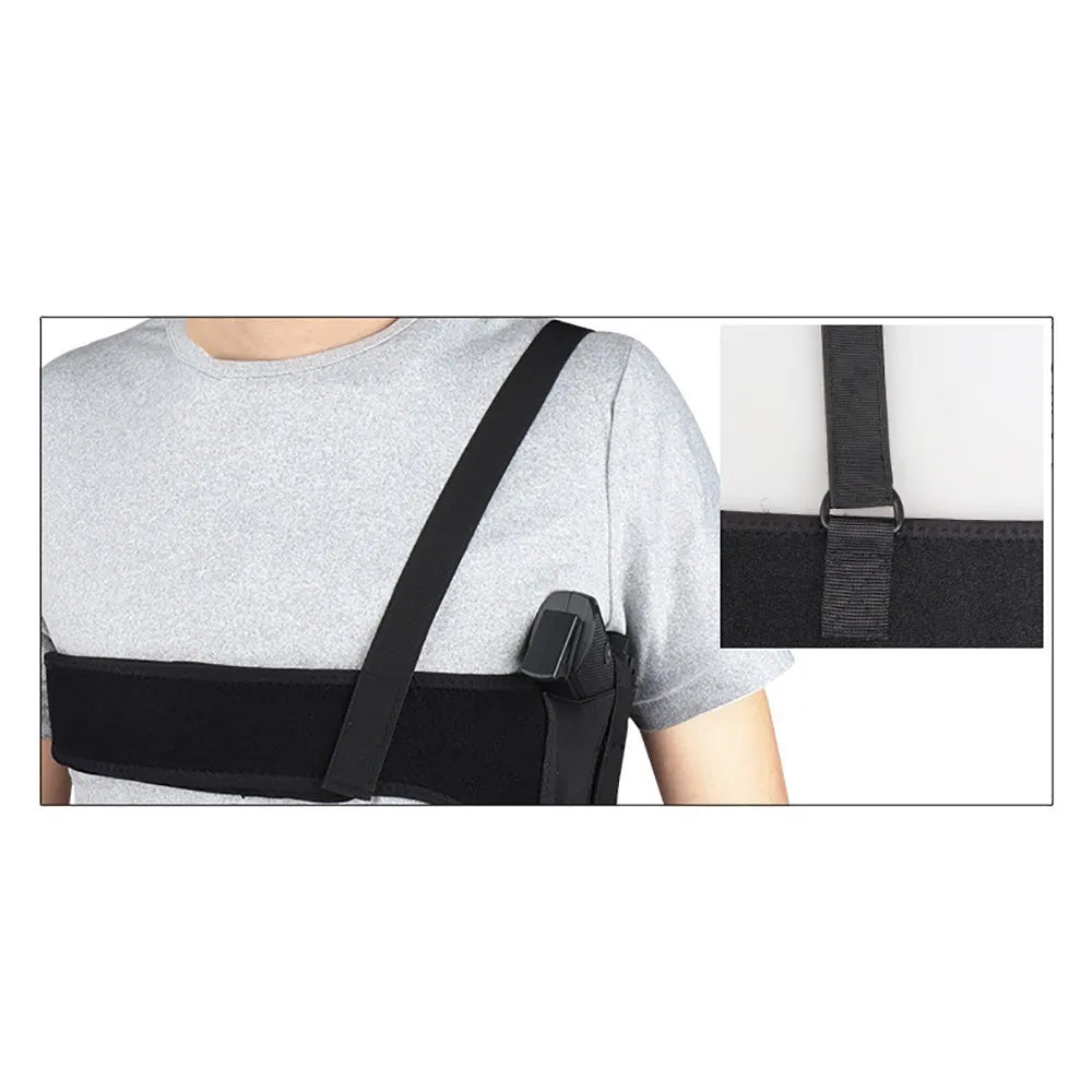 Tactical Underarm Gun Holster Concealed Shoulder Pistol Holder Holster Universal Right-hand Invisible Pistol Holster - Korvel