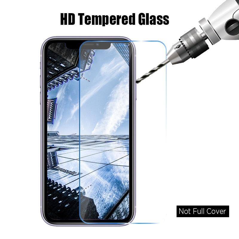 3PCS Premium Tempered Glass Screen Protectors for iPhone
