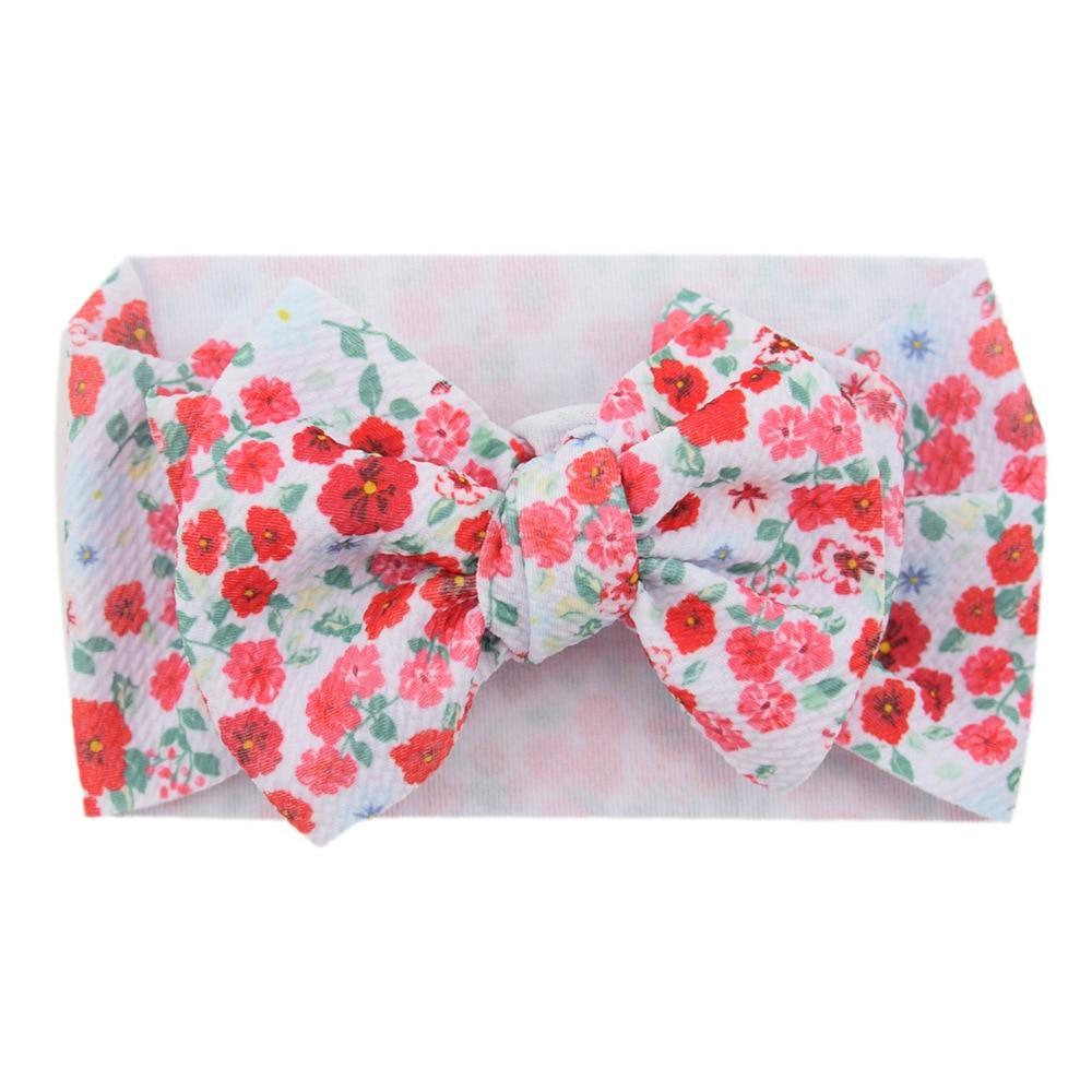 Diadema Floral de Lujo Moderna para Niñas Bebés Grandes