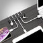 Premium Desktop Cord Manager for USB and Earphone Cables