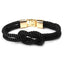 Bracelet en Nylon Tressé Multicouche Moderne et Élégant