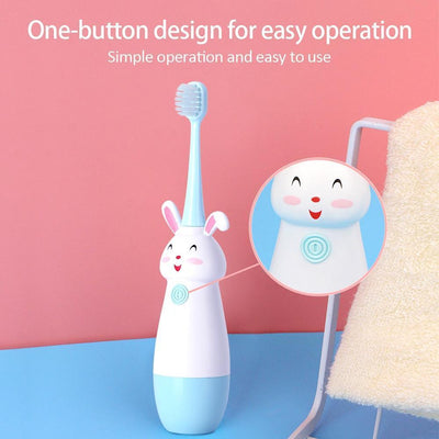 Cartoon Pattern Electric Toothbrush for Kids