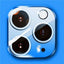 Protecteur d'objectif en verre trempé premium pour iPhone 13/12/11