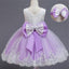 Robe de Princesse de Luxe Fait Main avec Nœud