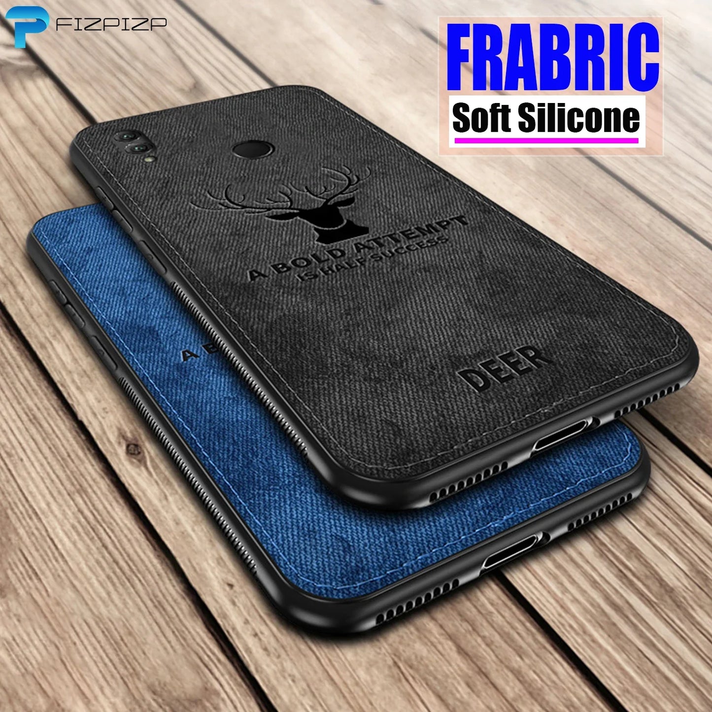 Deer Cloth Phone Case for Huawei Honor 20 Pro Lite 10 10i 8A 8C 8X 8S 9X PRO 7X 7S 7A Honor 7C 9 20s 9A Soft Silicone Frame Case - Korvel