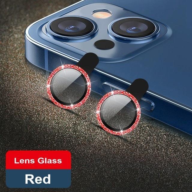 Glitter Diamond Camera Lens Protector for iPhone