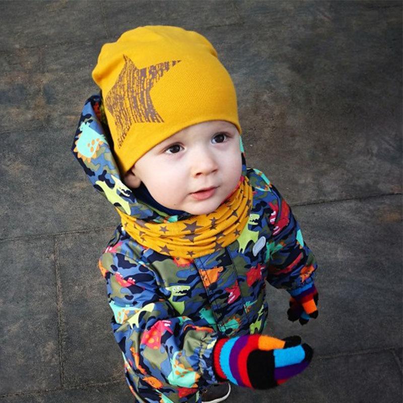 Ensemble élégant de bonnet et écharpe pour garçons et filles