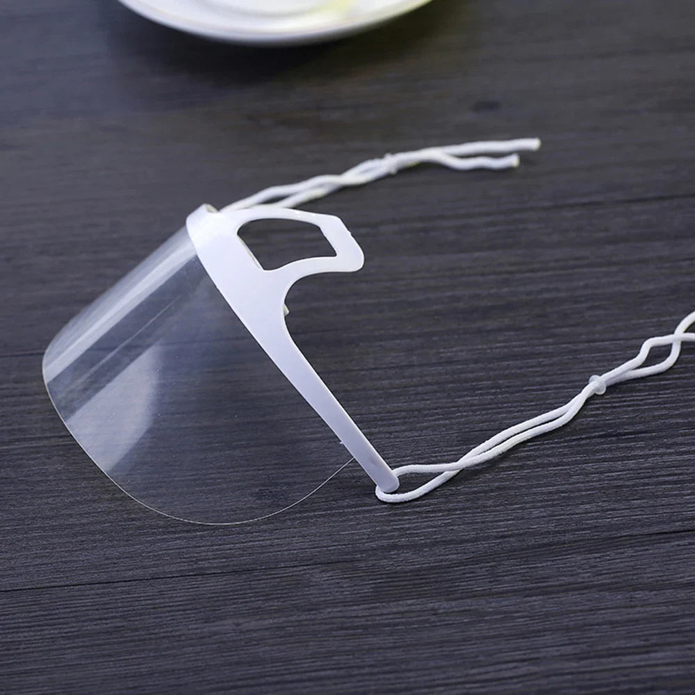 Transparent Catering Mask Anti Fog Catering Food Hotel Plastic Kitchen Restaurant Smile Mouth Masks - Korvel