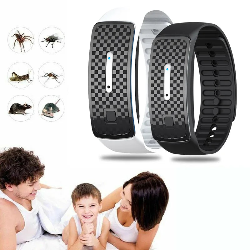 M30 Electronic Mosquito Repellent Bracelet Portable Watch Ultrasonic Physical Insect Pest Repeller Wristband Outdoor Dropship - Korvel