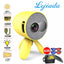 LEJIADA YG220 Mini Projector 3.5mm Audio Phone with screen Update Version Portable Pocket Cute Projector Video Player Kids Gift - Korvel