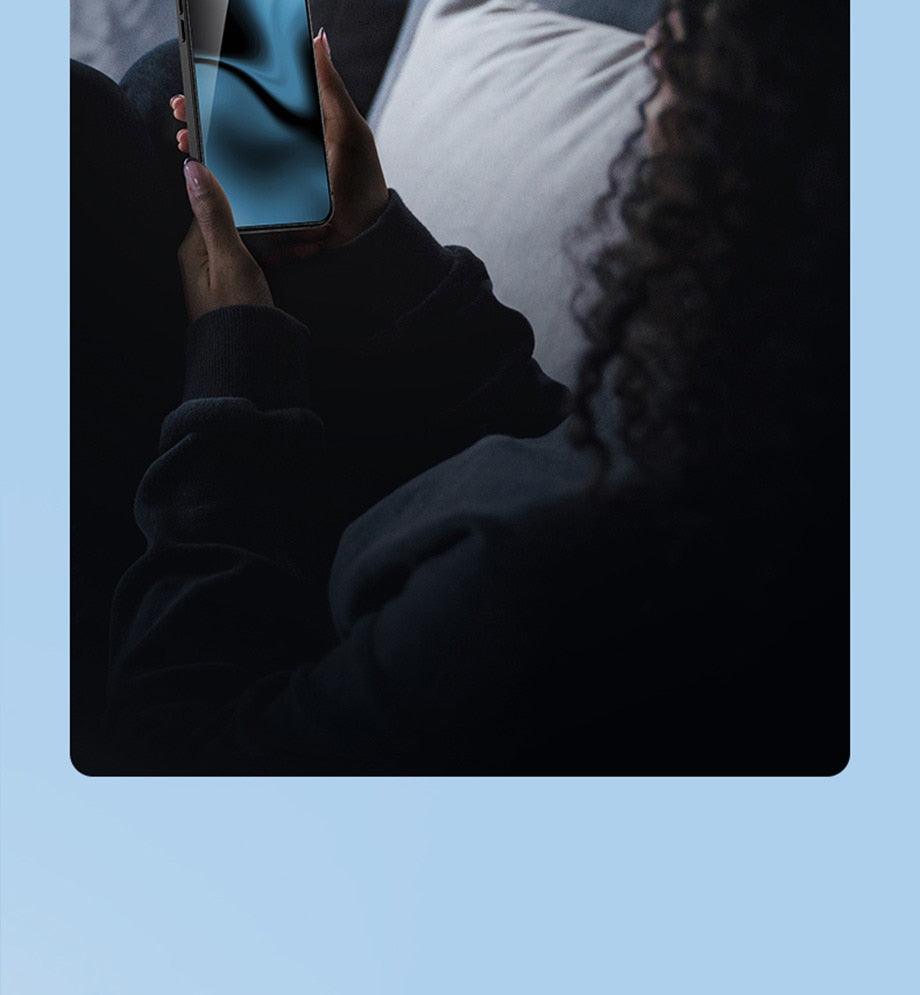Protector de Pantalla de Vidrio Templado de Cubierta Completa de 4 Paquetes para iPhone