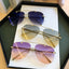 Premium Metal Rimless Sunglasses for Men and Women