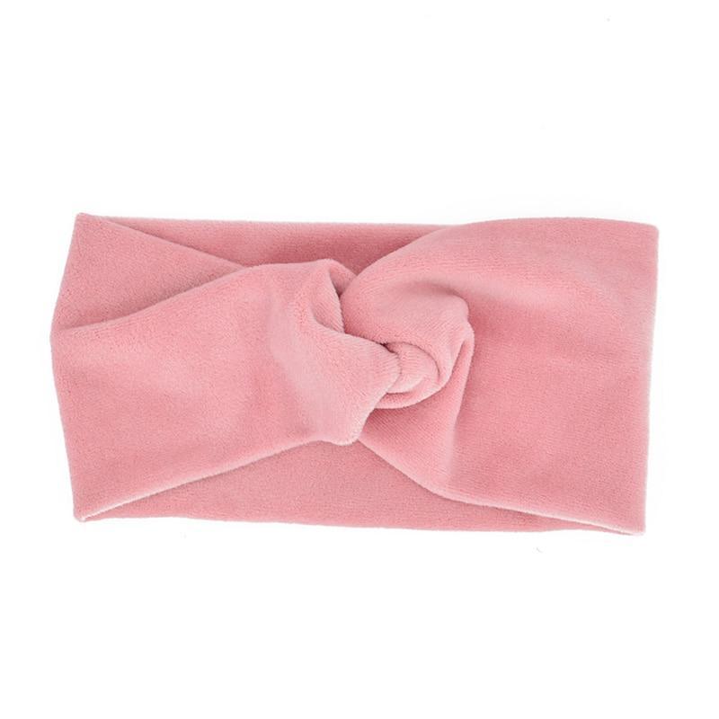 Bandeau pour bébé moderne fait main - Bonnet en coton doux pour filles