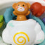Juguete de baño interactivo de pingüino para niños - Divertido rociador de agua