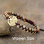 Luxury Handmade Tree Charm Bracelet - African Jasper Braided Design