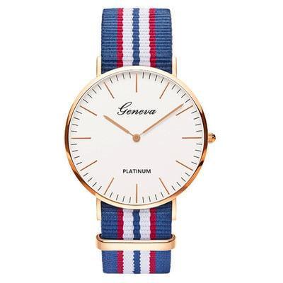 Luxury Unisex Quartz Watch with Elegant Strap Design