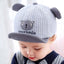 Gorra Moderna para Bebé Niño con Bordado - Sombrero de Sol de Algodón Estiloso