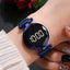 Luxury Digital Magnet Watches For Women Rose Gold Stainless Steel Dress LED Quartz Watch Female Clock Relogio Feminino Drop Ship - Korvel