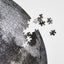 Rompecabezas redondo moderno de 1000 piezas - Luna y planetas