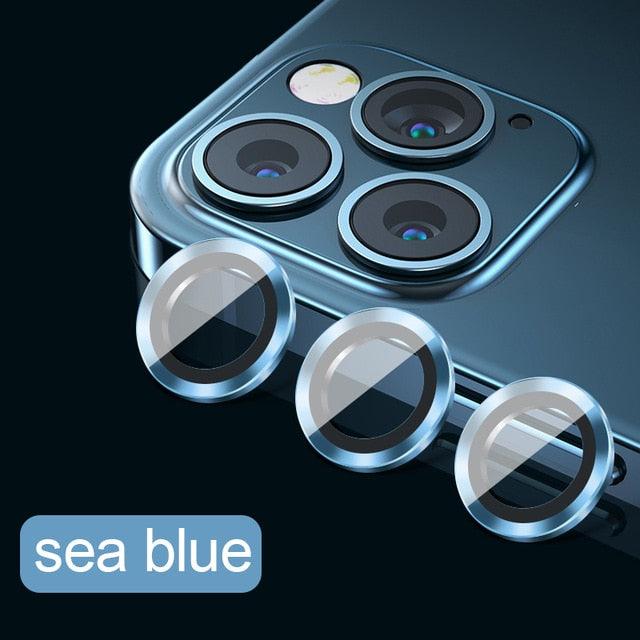 Premium Tempered Glass Camera Lens Protector for iPhone 12 Pro Max & More - Korvel