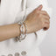 Luxury Gold Color Metal Chain Link Bamboo Bracelet
