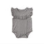 Ruffled Sleeveless Bodysuit for Newborn Baby Girls