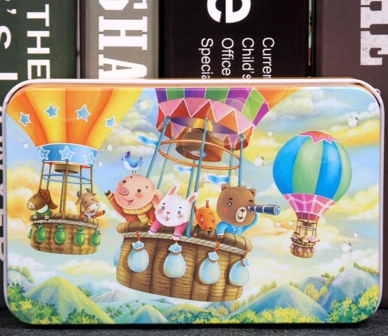 Puzzle en bois cartoon d'animaux de 60 pièces pour enfants