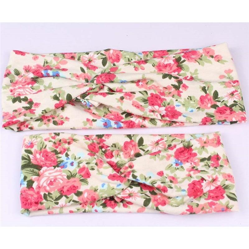 Modern Mother & Daughter Rabbit Ears Bow Hair Bands